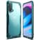 Ringke Fusion-X Compatible with OnePlus Nord CE 5G Case, Shockproof Hard Back Rugged Bumper Cover Ergonomic Shock Absorption TPU Frame Bumper Phone Cover Case for OnePlus Nord 2 5G- Turquoise Green