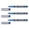 Pilot V7 Liquid Ink Roller Ball Pen - Blue Body, Blue Ink (Pack of 3)