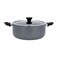 Delcasa Granitecoted Casserole With Glass Lid 24Cm