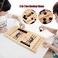 Aiwanto Bouncing Chess Board Game Hockey Game Board Games Parent Child Interactive Game (24*37 cm)