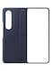 MARGOUN for Samsung Galaxy Z Fold 3 5G Case with Pen Hard PC Shockproof Cover with Built-in Pen Holder Slot