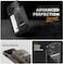 VRS Design Damda Glide Hybrid for iPhone 15 PRO case cover wallet [Semi Automatic] slider Credit card holder Slot [3-4 cards] &amp; Kickstand - Black Groove