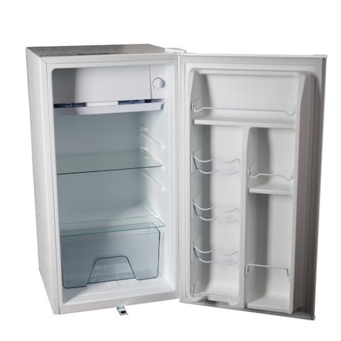 AFRA Japan Tabletop Mini Fridge, 93L, Compact Design, Defroster, Reversible Door, Separate Chilling Compartment, G-MARK, ESMA, ROHS, and CB Certified, 2 years Warranty