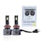 Toby&rsquo;s TY120 Pro H7 2 Pieces 120W/Piece Original Tested LED Headlight Bulb Assembly 24000 Lumens 240W/Set Xtreme Bright With Color Temperature 6500K