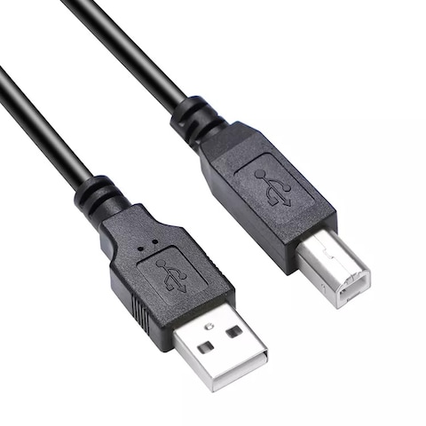 USB 2.0 Type A to Type B Male Printer Cable for Printers, Scanner -3 M