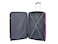 Senator Hard Case Medium Luggage Trolley Suitcase for Unisex ABS Lightweight Travel Bag with 4 Spinner Wheels KH115 Purple