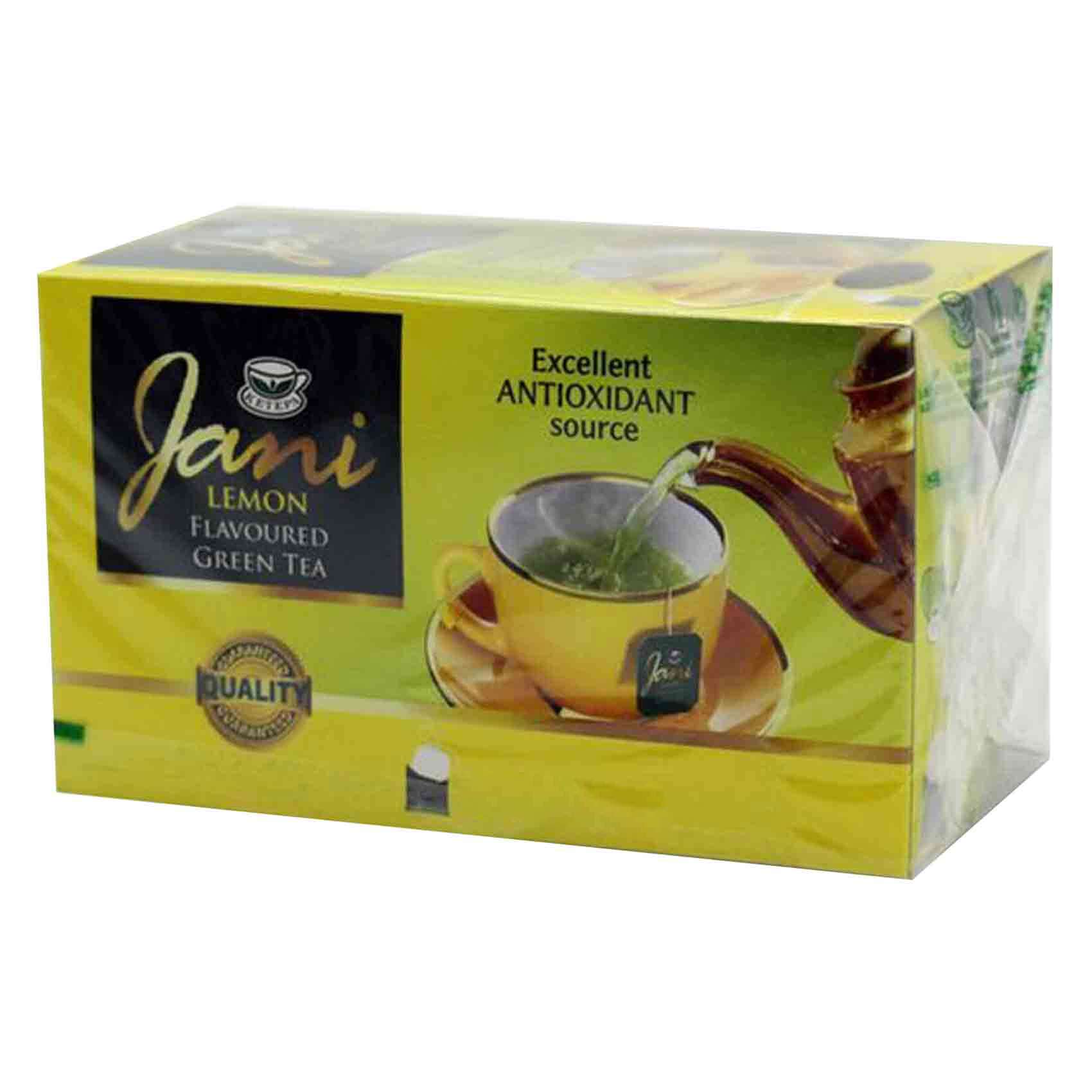 Ketepa Jani Lemon Green Tea Bags 2g x Pack of 20