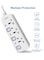 Sonashi 3 Way Extension Socket White SES-1003