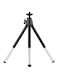 Generic - Mini 2-Section Extendable Desktop Tripod Stand Black/Silver