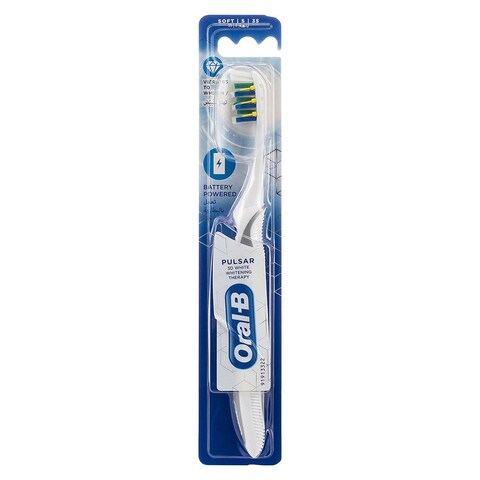 Oral-B 3D White Luxe Powered Toothbrush - Soft - Size 35 Small
