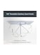 Generic 12-Piece Adhesive Hook Set Clear 11.8X6.7X7.3Centimeter