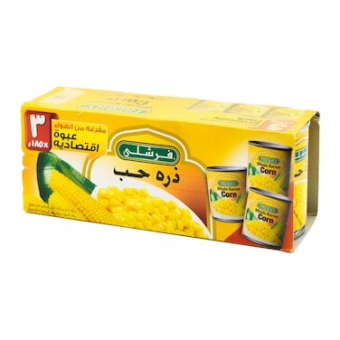 Freshly Whole Kernel Sweet Corn 185g X 3 Pieces