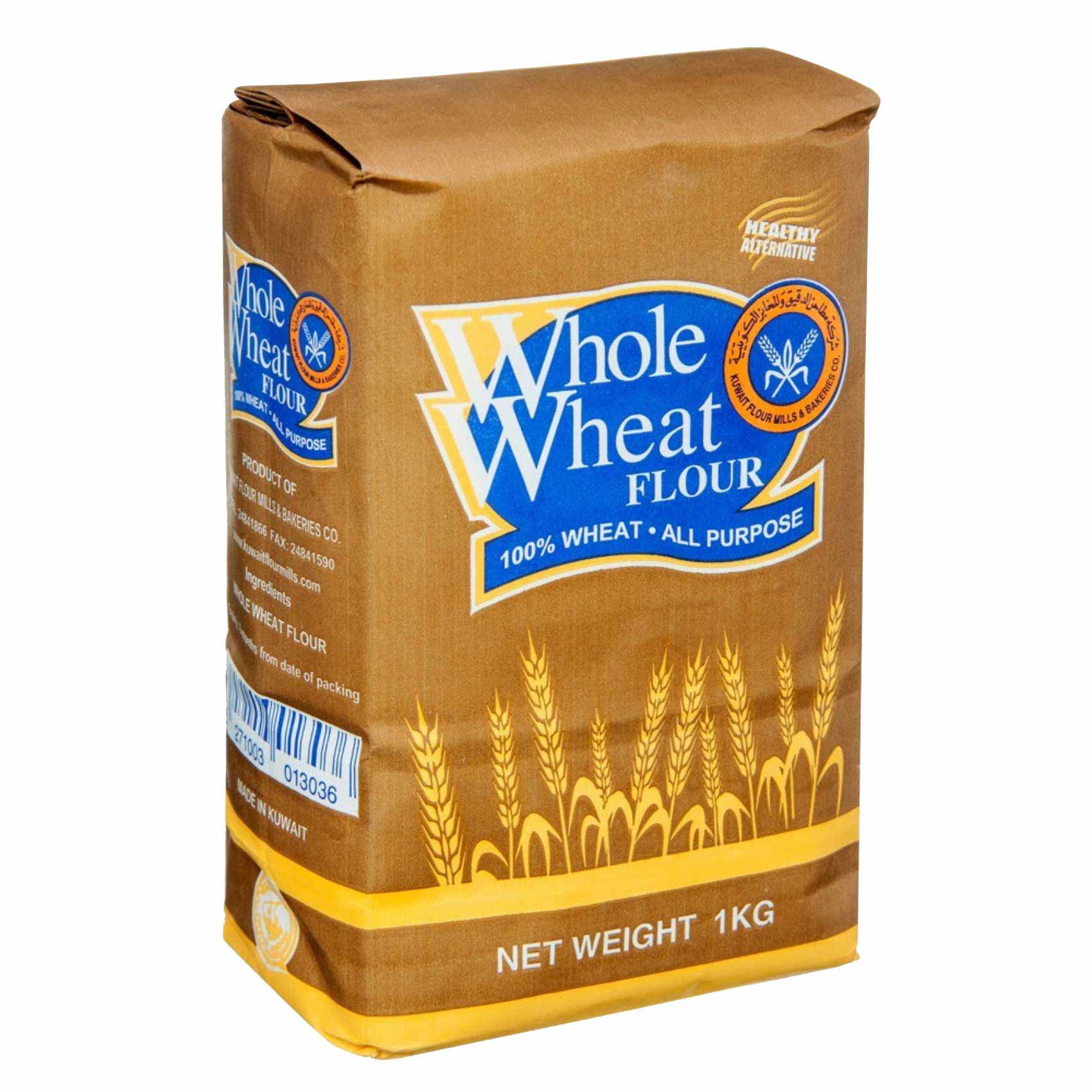 Kuwait Flour Mills And Bakeries Company All Purpose Whole Wheat Flour 1kg