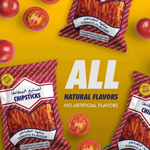 Smiths Tomato Flavoured Chipsticks, 30g Pack of 25