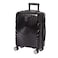 Cosmo Lumina 4 Wheel Hard Casing Large Luggage Trolley 75cm Black