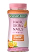 Nature's Bounty Optimal Solutions Hair, Skin &amp; Nails Gummies Tropical Citrus 182069