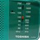 Toshiba Pocket Radio TX-PR20 Green