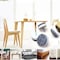 ROBUSTLINE FLOOR PROTECTOR GLIDE FOR FURNITURE LEG (FELT PAD) NAIL-ON TYPE ANTI SLIDE WHITE COLOR 35MM 4PCS/CARD