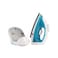 AFRA Cordless Steam Iron, 1600 W, Ceramic Coat Soleplate, Quick Reheat, Water Level Indicator, Overheat Protection, White/Blue, G-MARK, ESMA, ROHS, And CB Certified, AF-1600IRBL, With 2 Years Warranty