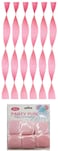 Generic Party Fun Crinkled Crepe Paper Rolls For Party Decoration (5X230cm Pink) (Pack Of 6 Units)