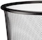 Set of 6 Multipurpose Metal Mesh Waste Bin For Office, Home, Kitchen H27 x W 24 Cm BLACK