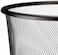 Set of 6 Multipurpose Metal Mesh Waste Bin For Office, Home, Kitchen H27 x W 24 Cm BLACK