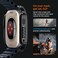 Spigen Tough Armor designed for Apple Watch ULTRA 49mm case cover with built in Tempered Glass Screen Protector - Black