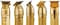 Babyliss Pro Skeleton FX Cordless Hair Trimmer, Gold