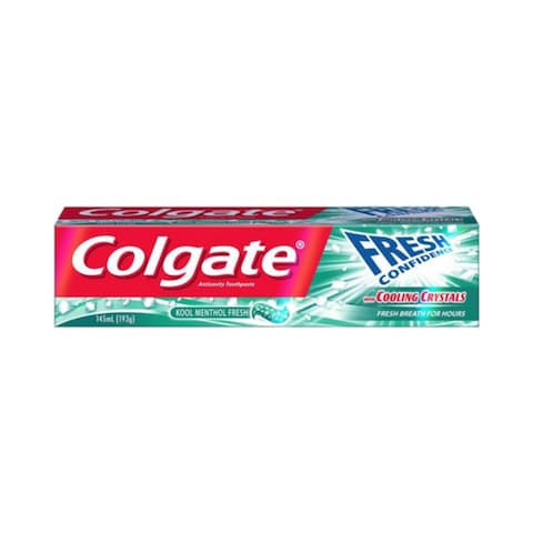 Colgate Fresh Confidence Cooling Crystals Tooth Paste Cool Menthol Fresh 193g