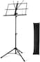 Mike Music Folding Sheet Music Stand, Professional Portable Stand For Sheet Music, Adjustable Music Holder With Carrying Bag, Lightweight Highly Portable Folding Sheet Music Stand 1Pck, Black)