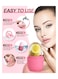 Ice Roller Face Massager, Multifunction Face Cryo Cube, Silicone Ice Cube Molds, for Brighten Skin Remove Fine Lines Shrink Pores
