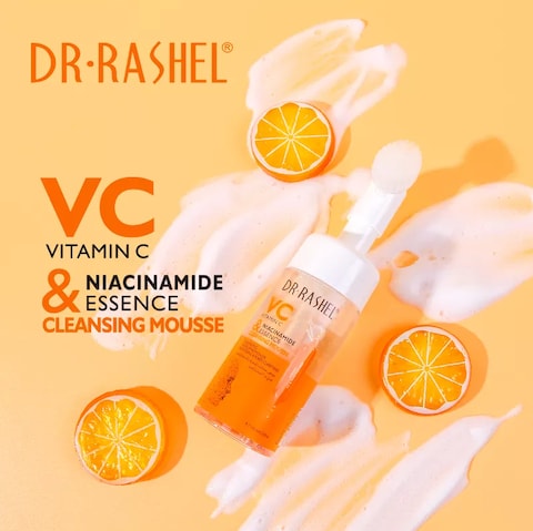 Dr.Rashel VC Vitamin C &amp; Niacinamide Essence Cleansing Mousse 125ml