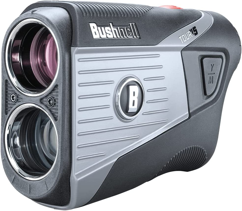 Buy Bushnell Tour V5 Golf Laser Rangefinder, Pinseeker, Visual Jolt ...