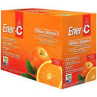 ENER-C 1,000MG VITAMIN C TANGERINE GRAPEFRUIT 30 PACKETS/SACHETS 285.3G