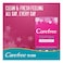 Carefree Panty Liners Cotton Unscented 100% air breathable 34 Liners