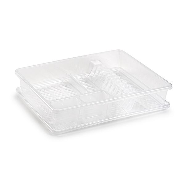 Buy Plastic Forte Dish Drying Rack, Transparent Online | Carrefour UAE