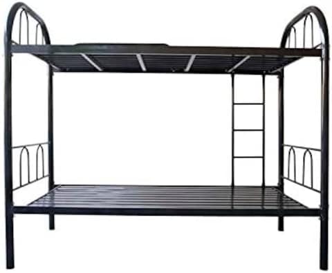 GALAXY DESIGN FURNITURE Steel Bunk Bed Double Layer Black Color 190 x 90 x 180 cm.No Installation included No Warranty.