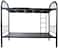 GALAXY DESIGN FURNITURE Steel Bunk Bed Double Layer Black Color 190 x 90 x 180 cm.No Installation included No Warranty.