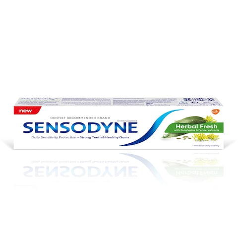 Sensodyne Herbal Fresh Toothpaste with Eucalyptus and Fennel - 75 ml