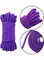 Generic 2 Pieces 5M Natural Durable Long Cotton Rope For Crafts