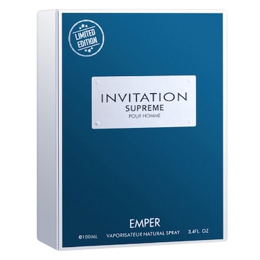Emper Invitation Supreme Eau De Toilette Body Spray For Men 100ml