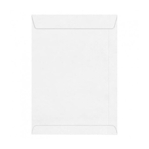 A5 White Envelopes, 254 x 228 mm Self Sealing Mailing Envelope for Posting mailing Home Office and Ecommerce, 80gsm, pack of 50