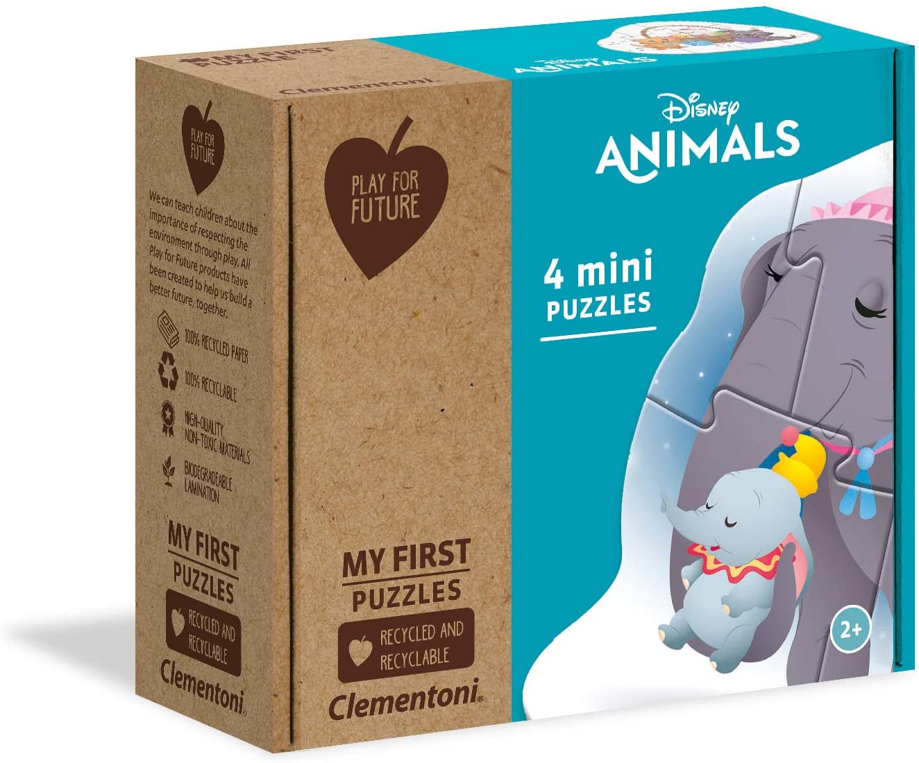 Buy Clementoni Puzzle My First Disney Animals Online | Carrefour UAE