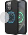 Elago Silicone for iPhone 14 Pro MAX case cover Shockproof compatible with MagSafe - Black