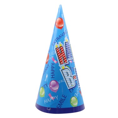 Levs PT920 Sports Party Hats 6 Pieces
