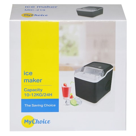 MyChoice Ice Maker MIC-219 Black 10-12kg/24H