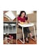 Generic Adjustable Foldable Table Tray White