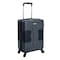 Tach V3 Hardcase Carry-on Luggage - 20 inch Spinner Suitcase With TSA Lock - 2 USB Charging Ports - Water Bottle Holder - Patented Built-In Connecting System - Easily Links 6 Bags - Dark Grey