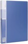 Lavish 60 Pocket File Folder Display Book Plastic A4 Paper Office Document Holder Durable Blue Assorted