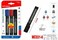 Motarro Permanent Marker 3Pcs Set Multicolor(MC031-6)